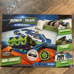 Power Treads All-Surface Vehicles Full Throttle Pack with 40+ Pieces in Box